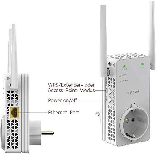 Netgear EX6130 AC1200 WiFi Range Extender White