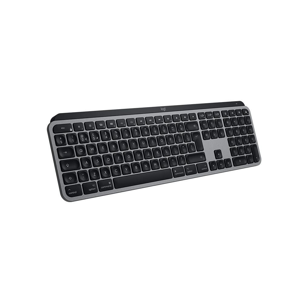 Logitech MX Keys for Mac Advanced Wireless Illuminated Keyboard Space Grey US