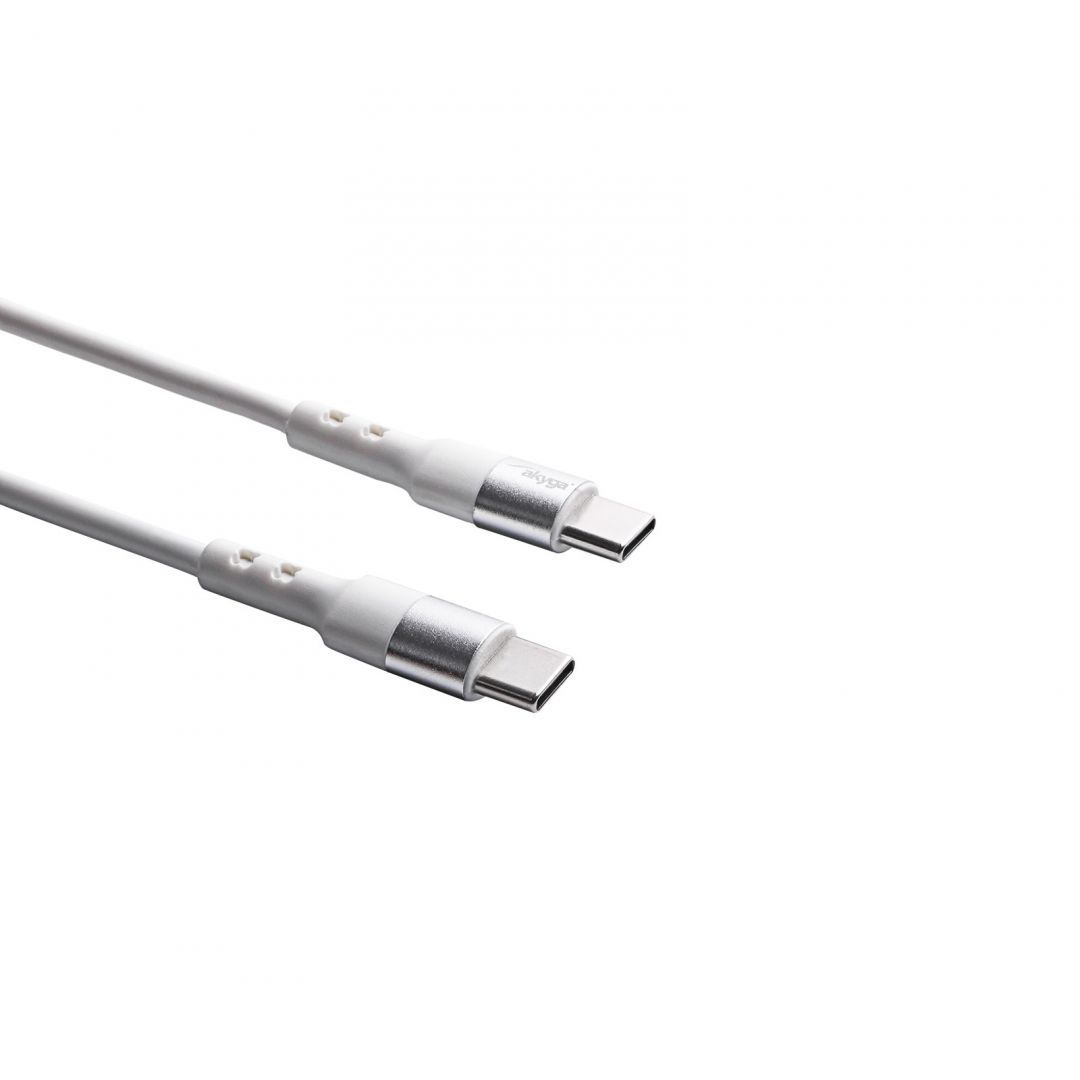 Akyga AK-USB-41 Cable USB Type-C (m) / USB Type-C (m) ver. 2.0 60W 1,8m