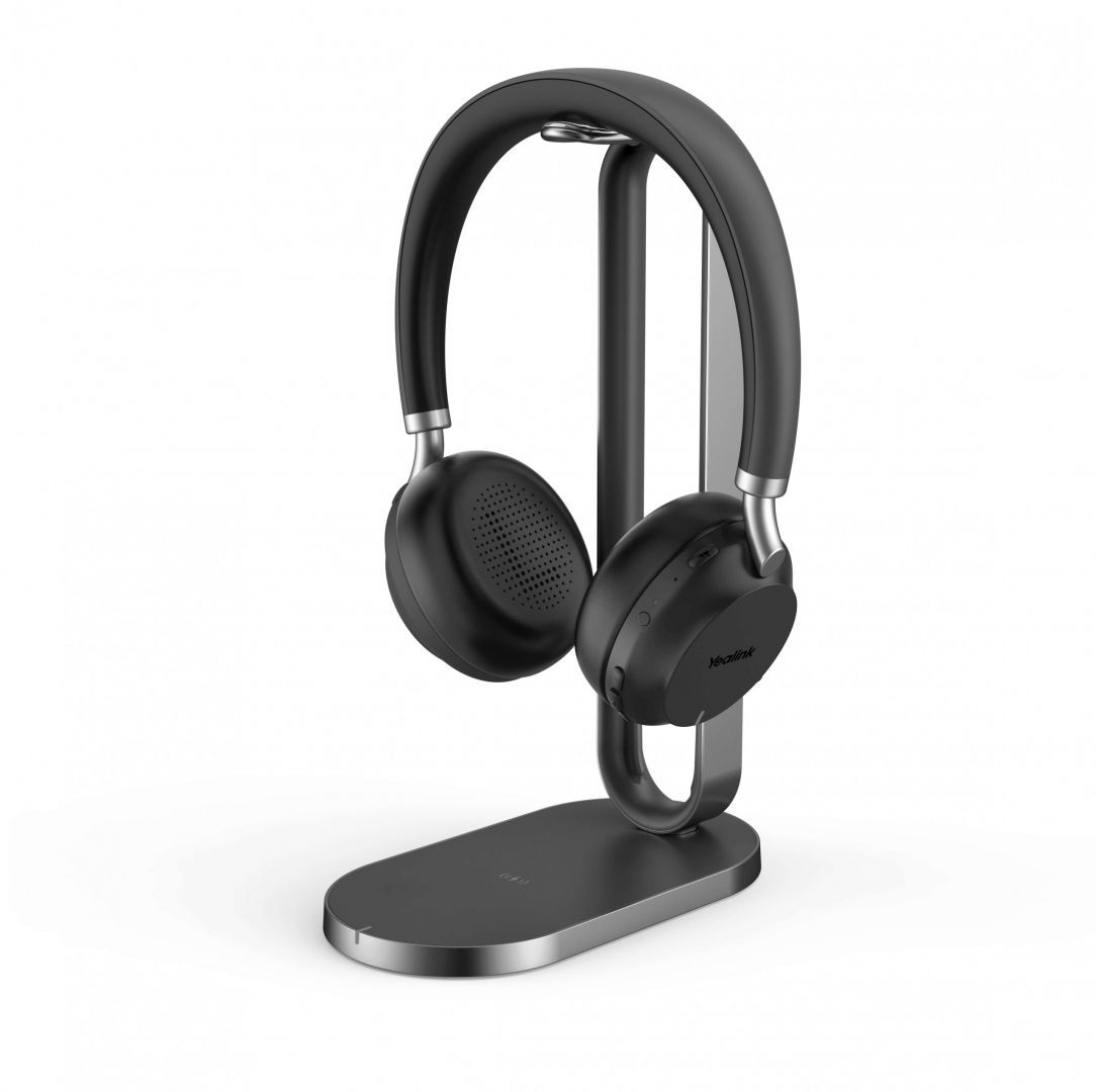 Yealink BH72 UC Bluetooth Headset with Charging Stand Black