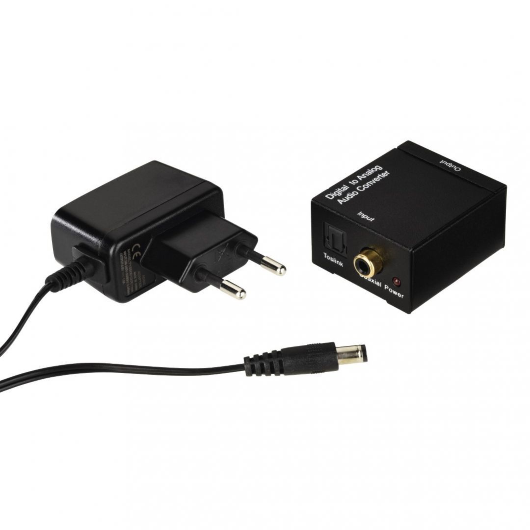 Hama Audio Converter AC80 Digitális-Analóg (DAC) Black