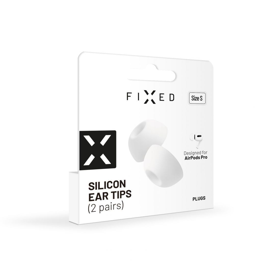 FIXED Szilikon Csatlakozó Csatlakozó Apple Airpods Pro, 2 sets, L méret