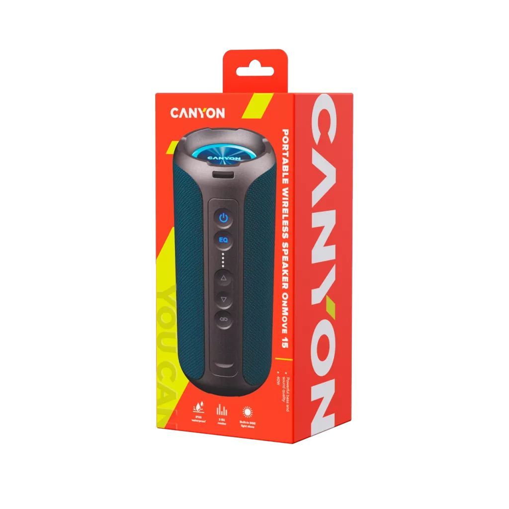 Canyon CNE-CBTSP15BK OnMove 15 Bluetooth Speaker Dark Blue