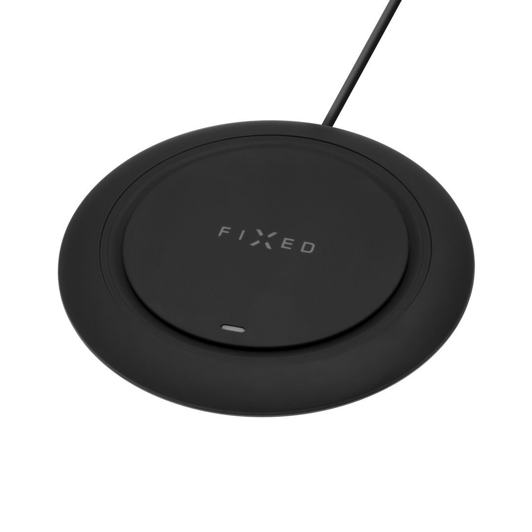 FIXED Pad wireless charging, Fekete