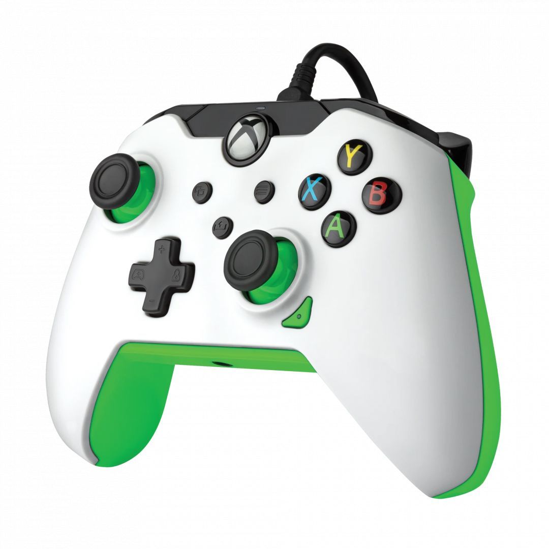 PDP Xbox Series X/S & PC USB Gamepad Neon White