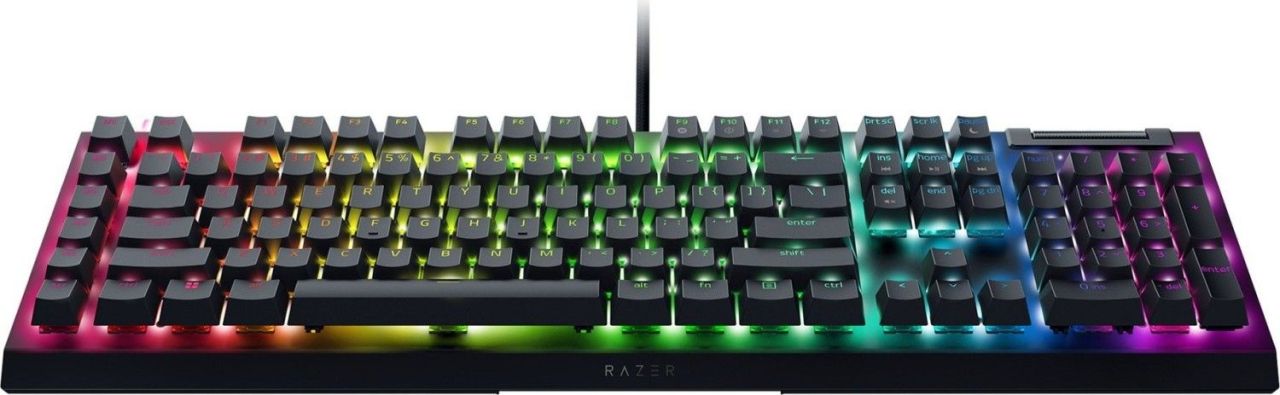 Razer BlackWidow V4 X Yellow Switch Keyboard Black US