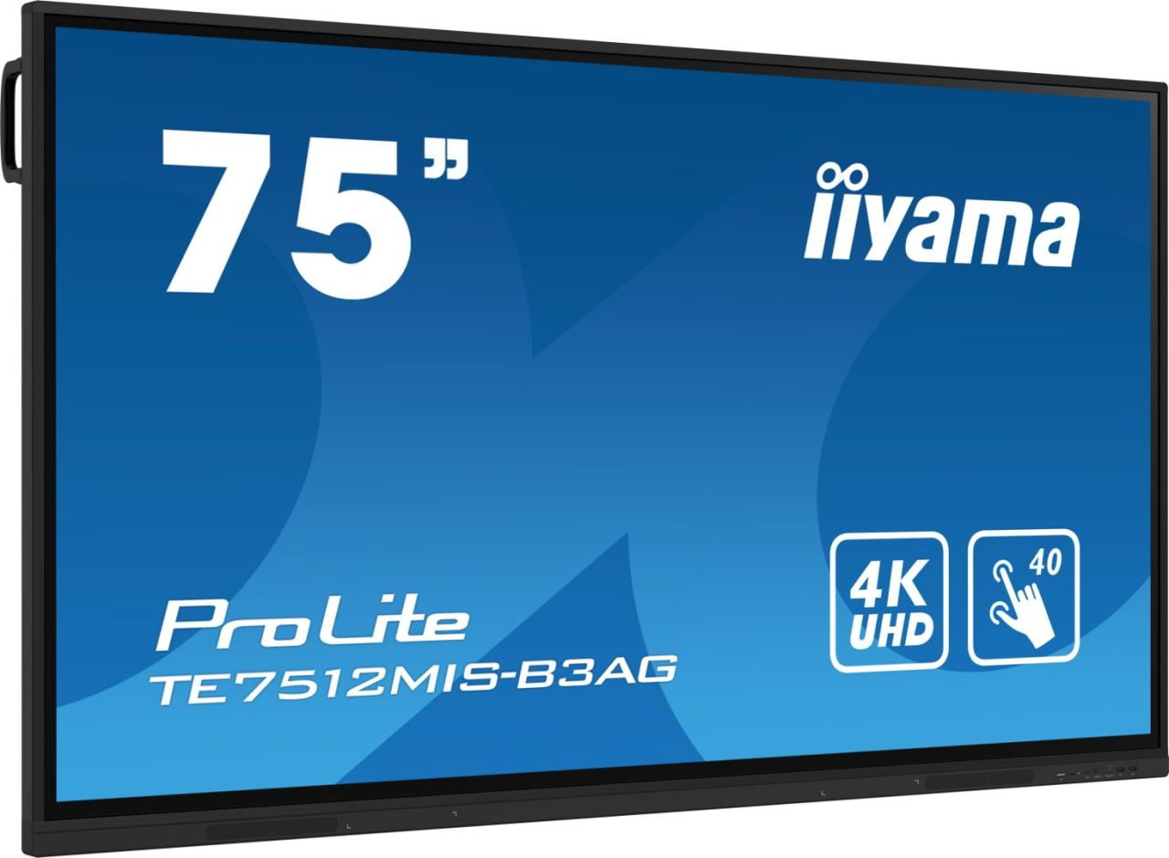 iiyama 75" ProLite TE7512MIS-B3AG IPS LED Display