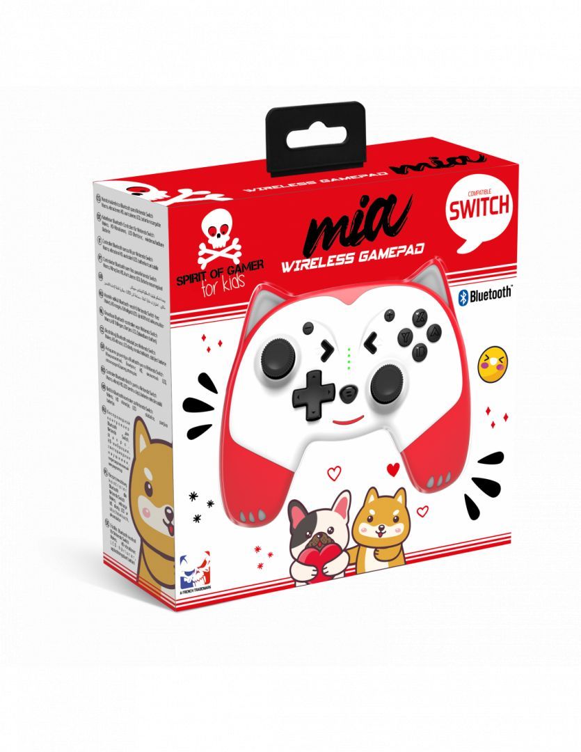 Spirit Of Gamer Mia Bluetooth Red/White