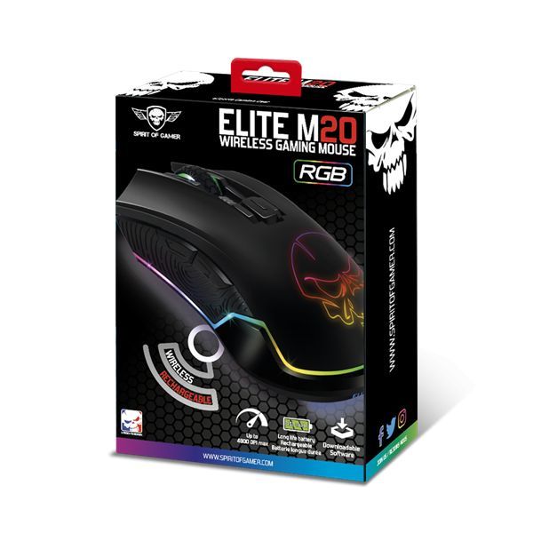 Spirit Of Gamer Elite-M20 Mouse Black