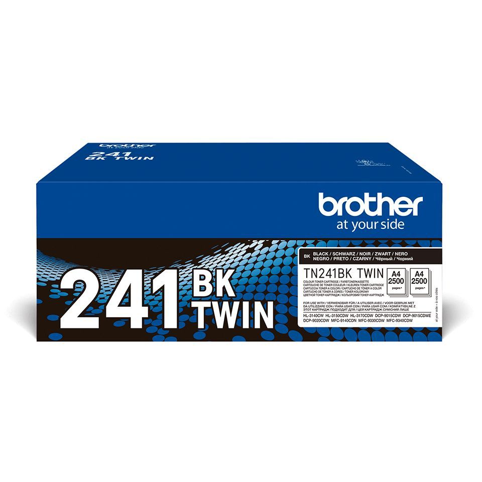 Brother TN241BKTWIN Black toner