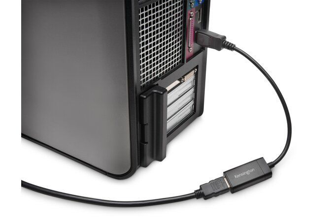 Kensington VP4000 DisplayPort to HDMI 4K Video Adapter Black