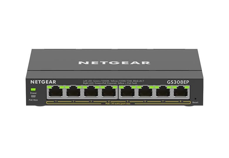 Netgear 8-Port PoE+ Gigabit Ethernet Plus Switch