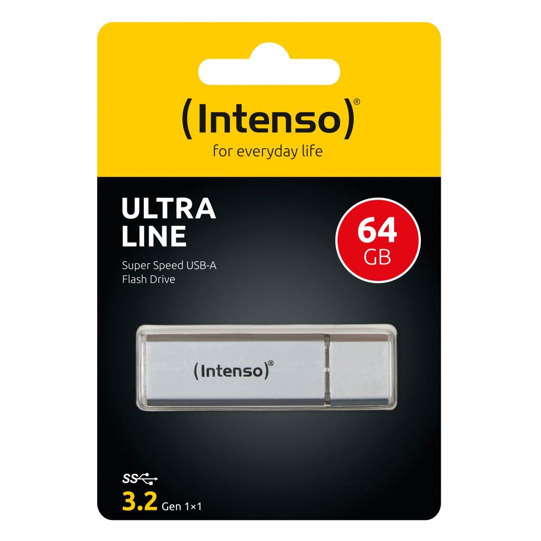 Intenso 64GB Ultra Line USB3.0 Silver