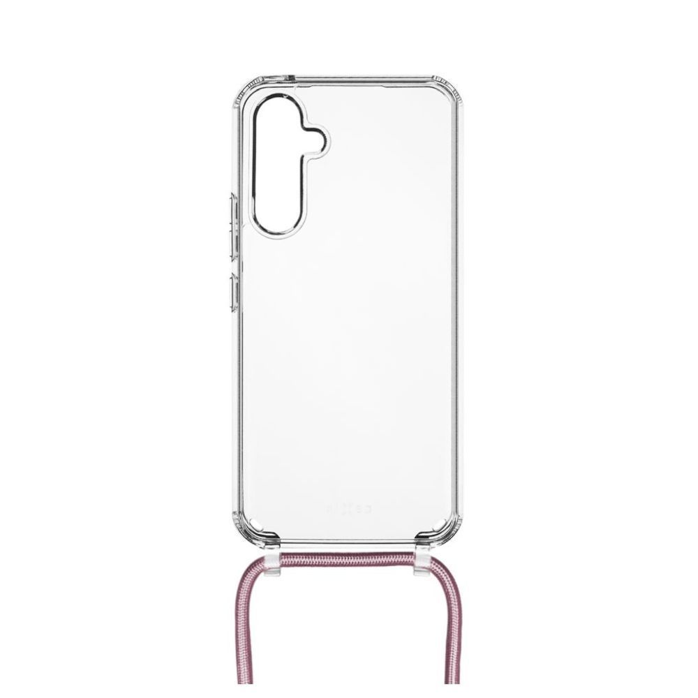 FIXED Pure Neck nyakba akasztahtó TPU gél tok Samsung Galaxy A55 5G Pink FIXPUN-1263-PI