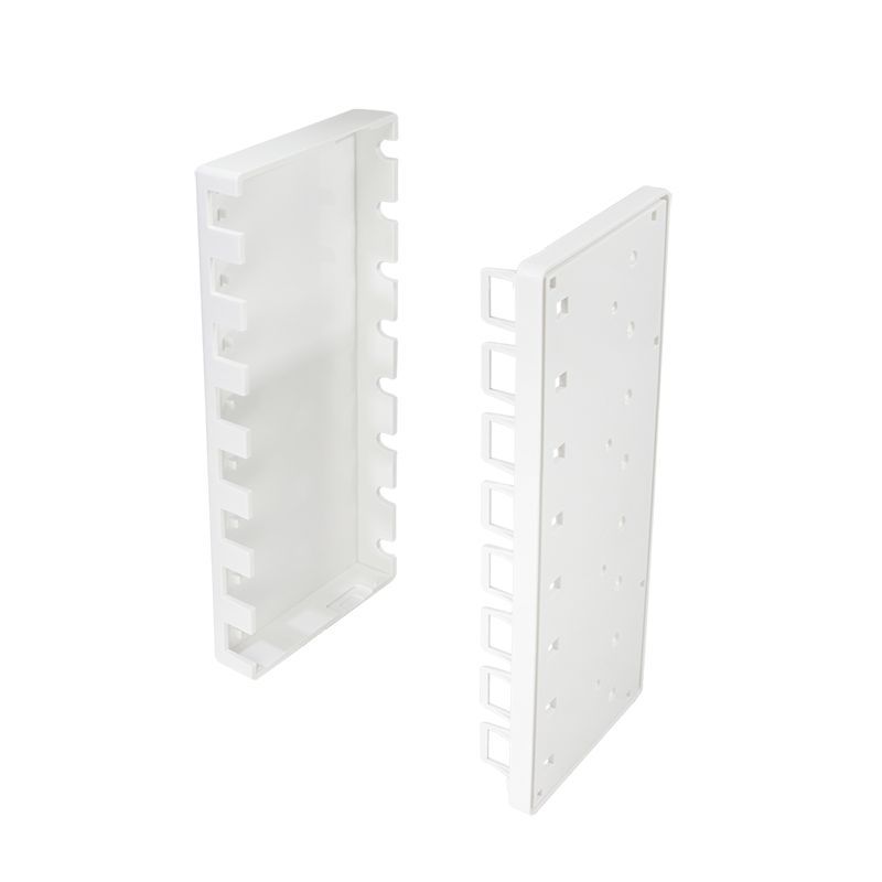 Logilink Empty box for 8 keystone modules surface mount white