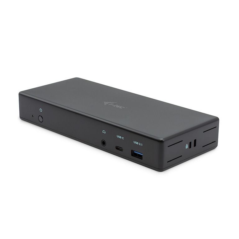 I-TEC USB-C/Thunderbolt 3 Triple Display Docking Station Power Delivery 85W Black