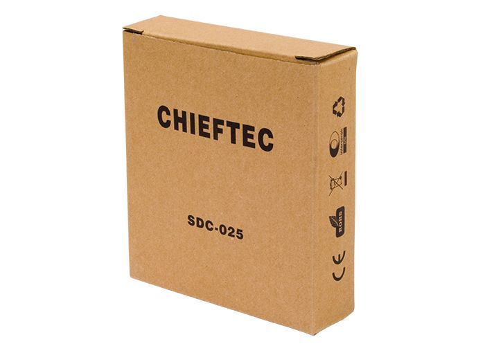 Chieftec SDC-025 Konverter-Kit 3,5"to 2x2,5" Black