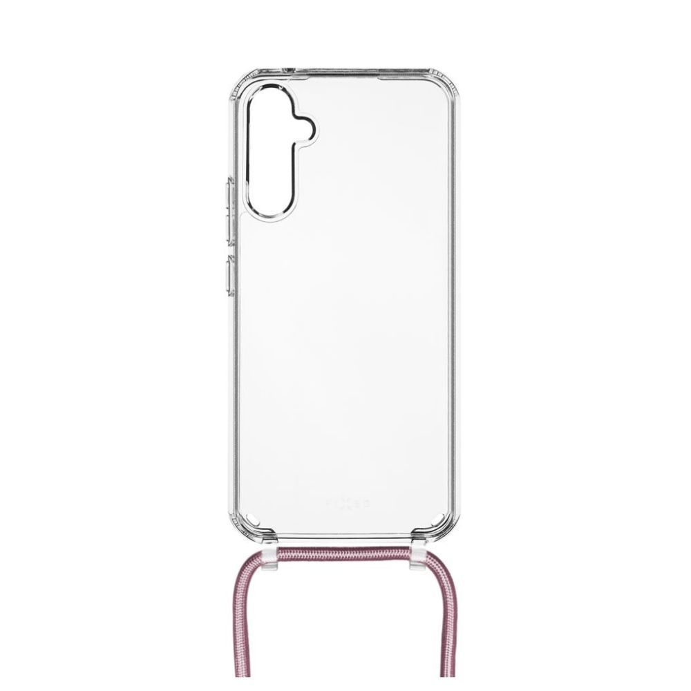 FIXED Pure Neck nyakba akasztahtó TPU gél tok Samsung Galaxy A35 5G Pink FIXPUN-1262-PI