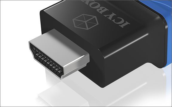 Raidsonic Icy Box IB-AC516 HDMI to VGA Adapter Black