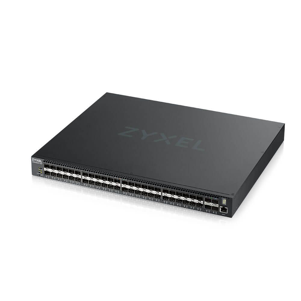 ZyXEL XGS4600-52F-ZZ0102F 48 portos GbE L3 vezérelt switch 4 SFP+ Uplink