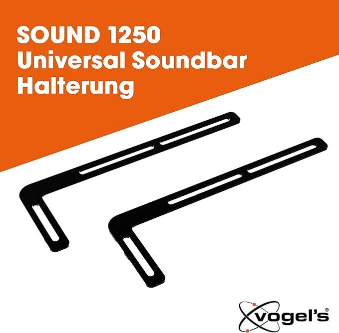 Vogel's SOUND 1250 Soundbar Mount for TV Black