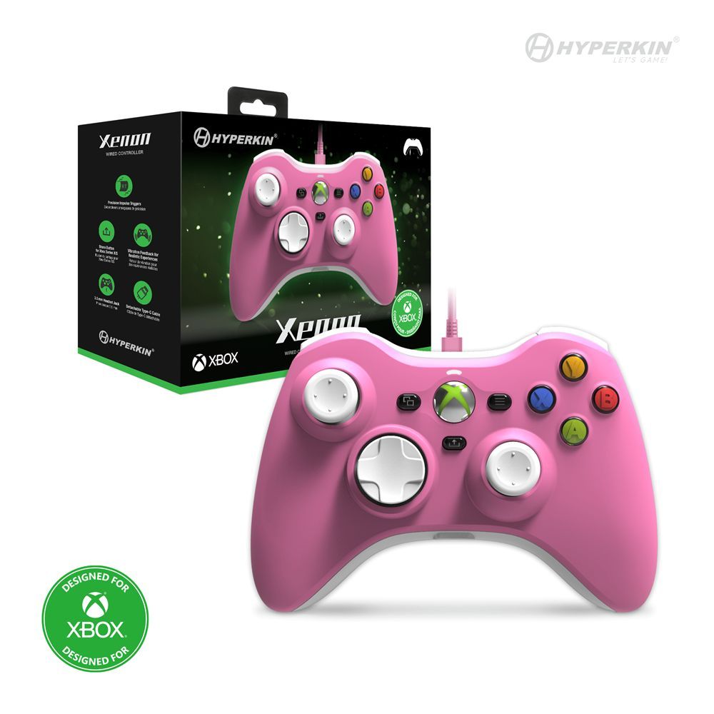 HYPERKIN Xenon Wired USB Gamepad Pink