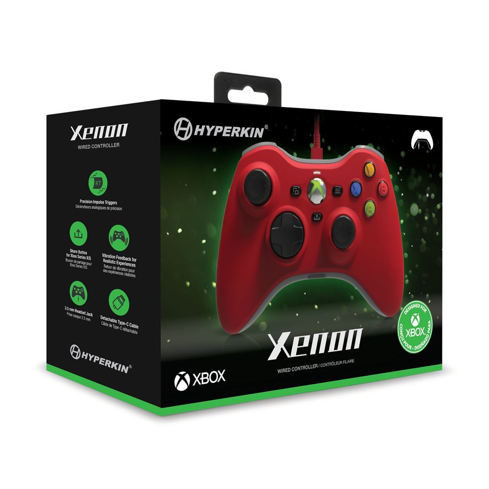 HYPERKIN Xenon Wired USB Gamepad Red