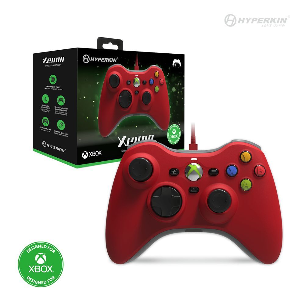 HYPERKIN Xenon Wired USB Gamepad Red