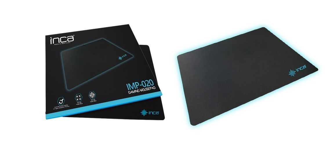 INCA IMP-020 Gaming Egérpad Black