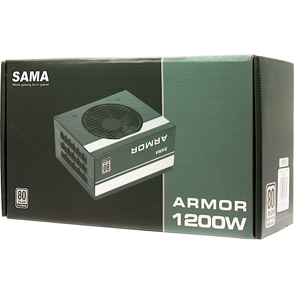 Inter-Tech 1200W 80+ Platinum Sama FTX-1200-A Armor