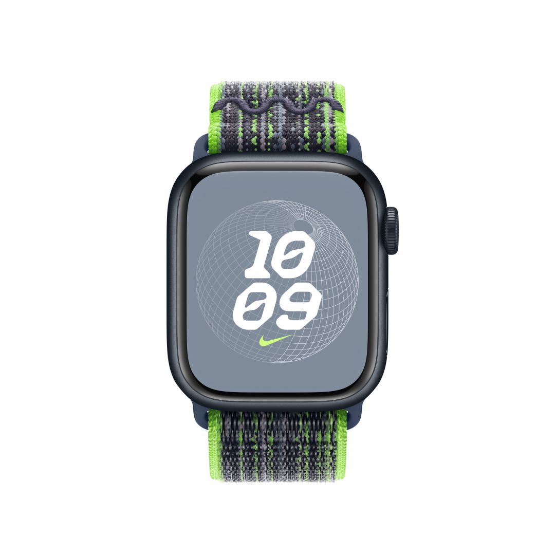 Apple Watch 41mm Nike Band Nike Sport Loop Bright Green/Blue