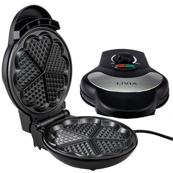 Livia WM518RST Gofrisűtő 1200W Black