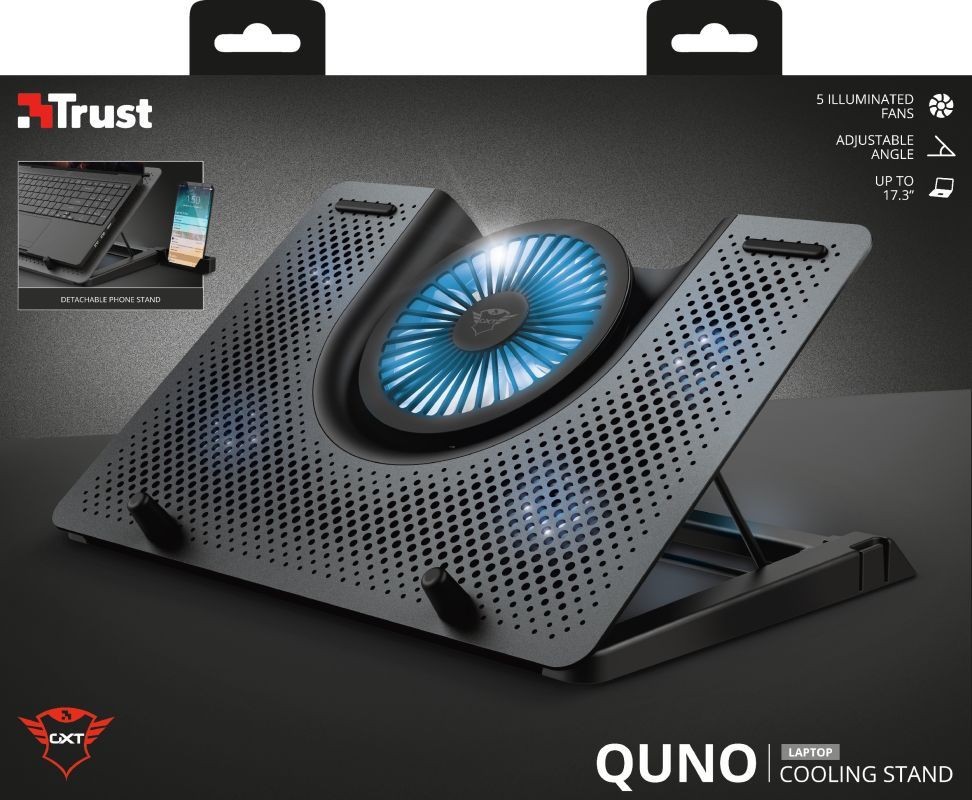 Trust GXT 1125 Quno Laptop Cooling Stand