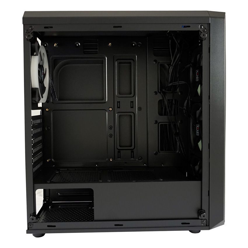 LC Power Gaming 703B QuadLuxx Window Black