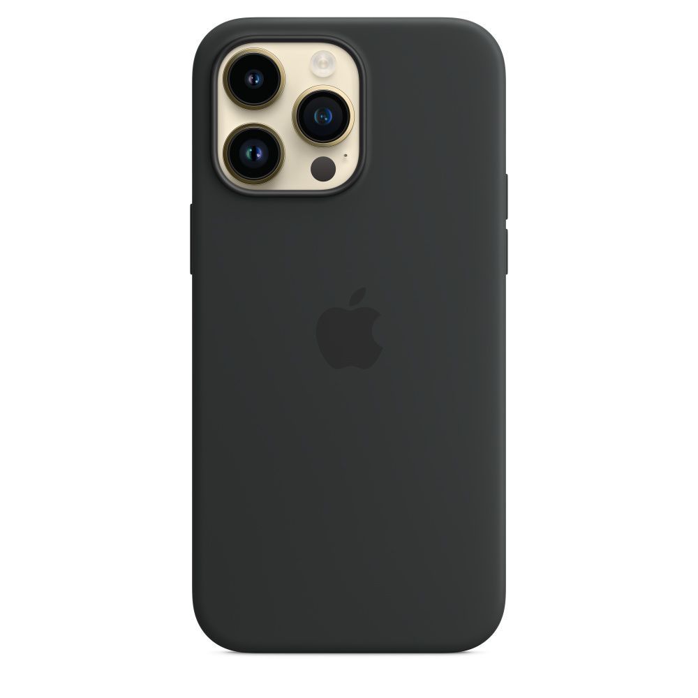 Apple iPhone 14 Pro Max Silicone Case with MagSafe Midnight