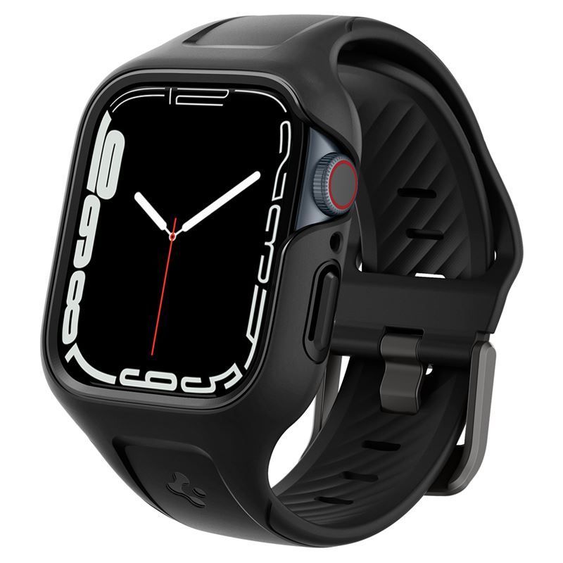 Spigen Liquid Air Pro, black - Apple Watch 8/7 41mm