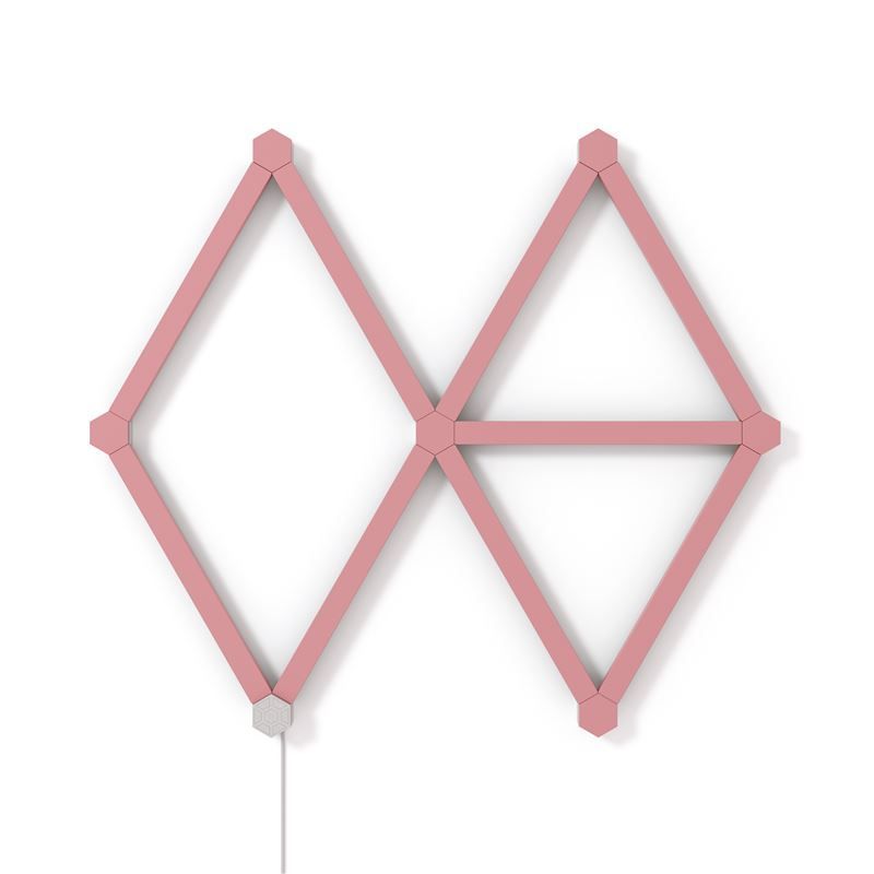 Nanoleaf Lines Skin, matte pink 9pcs