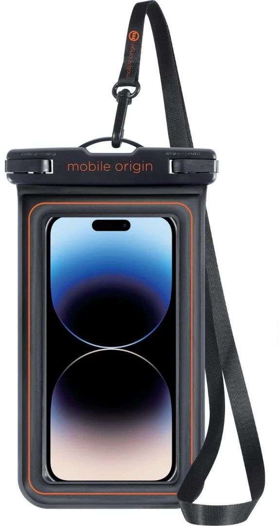 Mobile Origin Waterproof floating case 6,5" Black/Orange