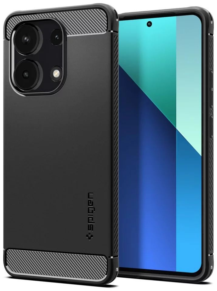 Spigen Rugged Armor Xiaomi Redmi Note 13 Matte Black