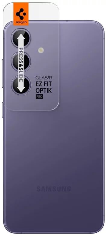 Spigen Glass tR EZ Fit Optik Pro 2 Pack Samsung Galaxy S24+ Violet