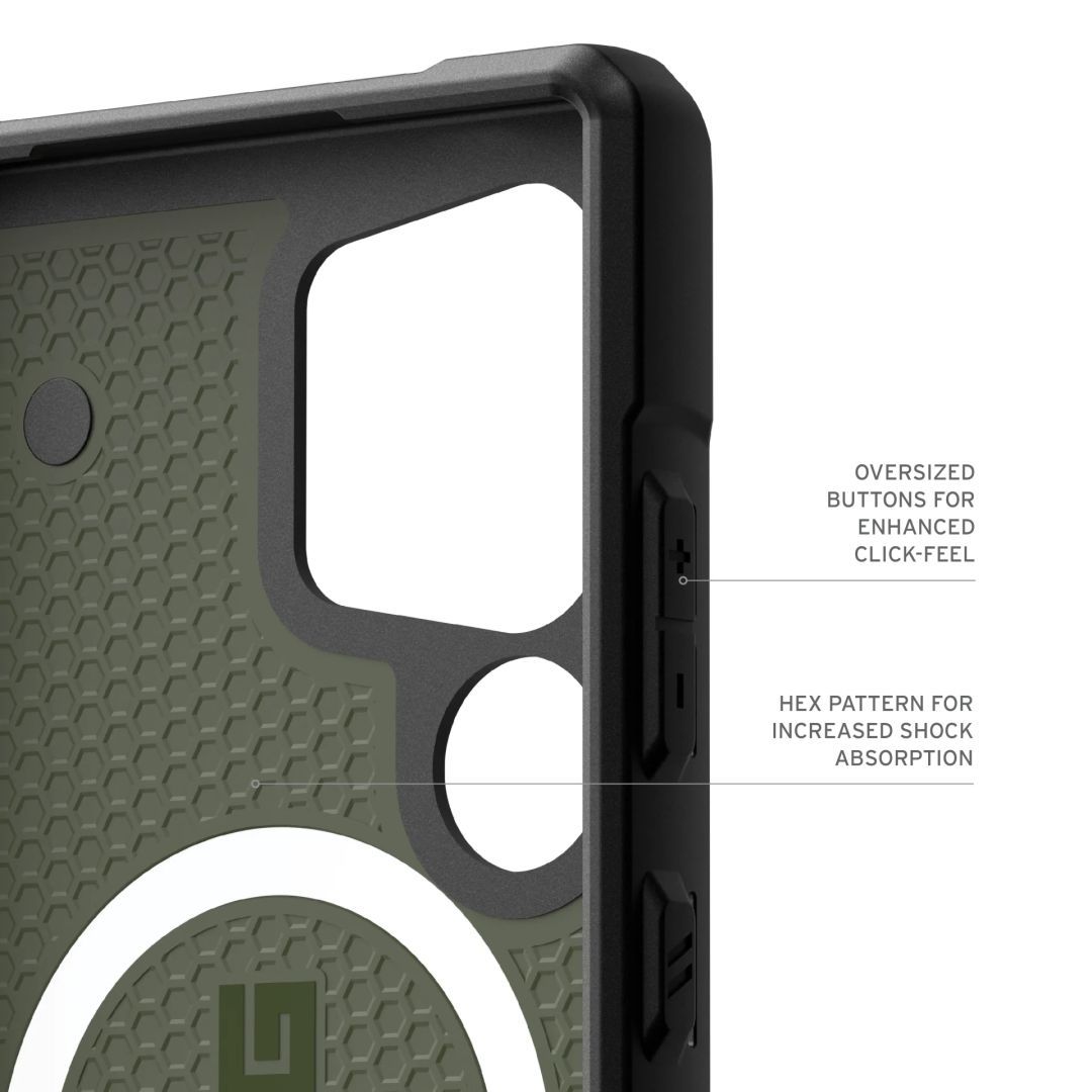 UAG Pathfinder with Magnet Samsung Galaxy S24 Ultra Olive Drab