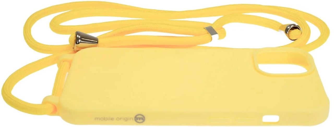 Mobile Origin Lanyard Case iPhone 14 Pro Yellow