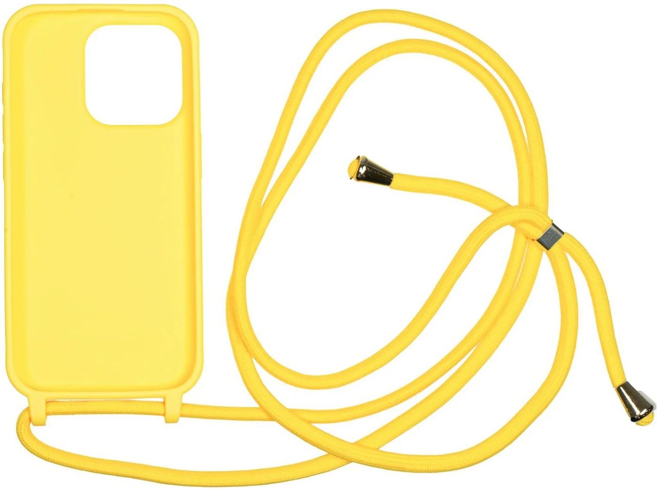 Mobile Origin Lanyard Case iPhone 15 Pro Yellow