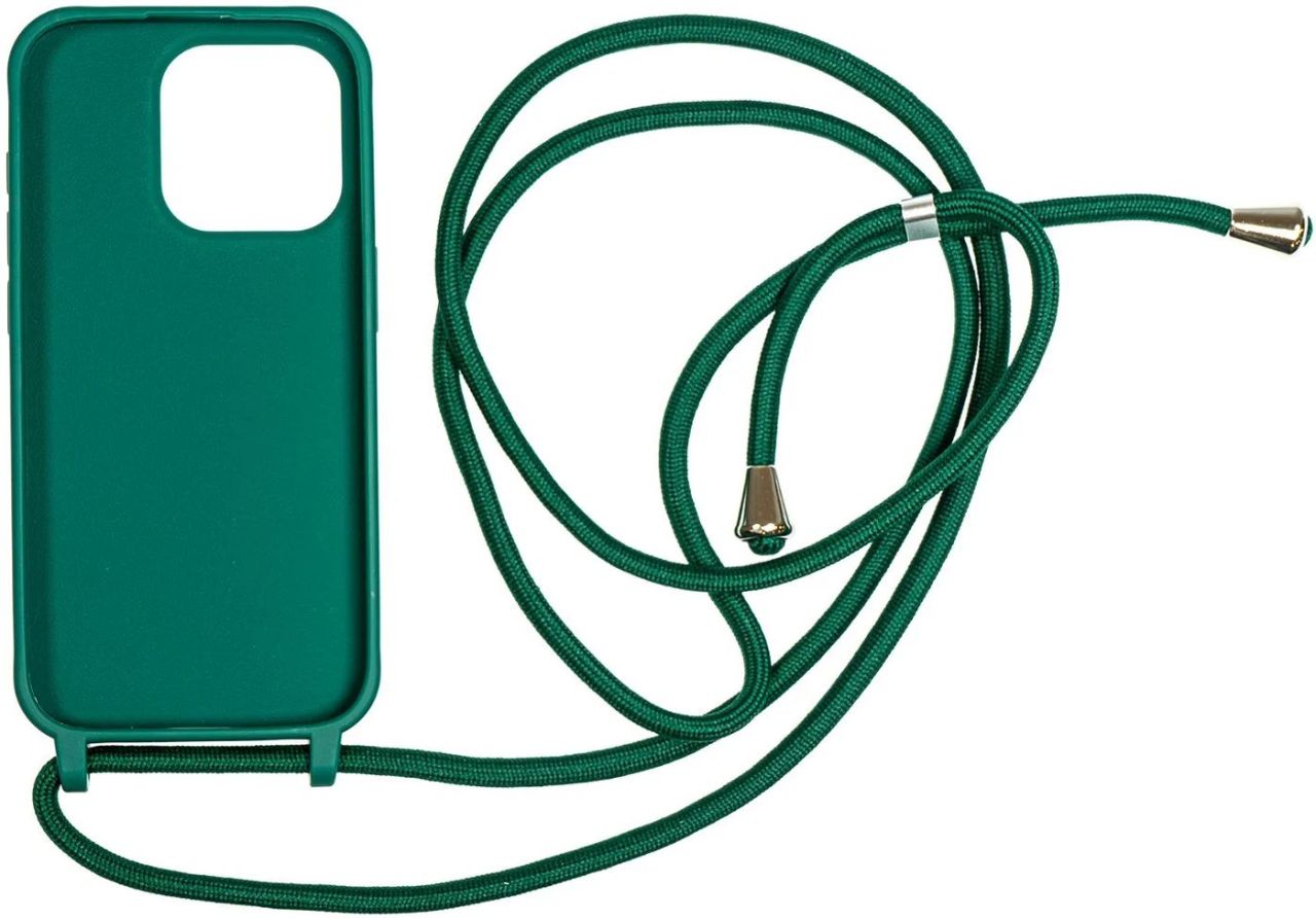 Mobile Origin Lanyard Case iPhone 15 Pro Dark Green