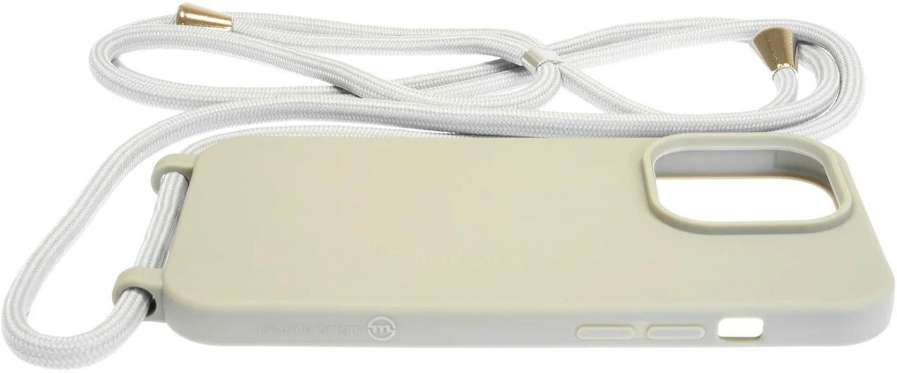 Mobile Origin Lanyard Case iPhone 14 Pro Light Grey