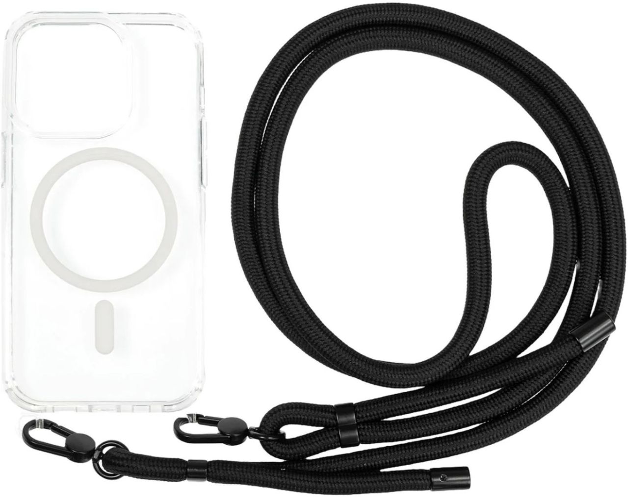 Mobile Origin Lanyard Case iPhone 14 Pro Clear