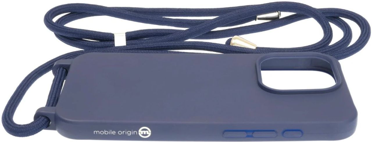 Mobile Origin Lanyard Case iPhone 15 Pro Blue