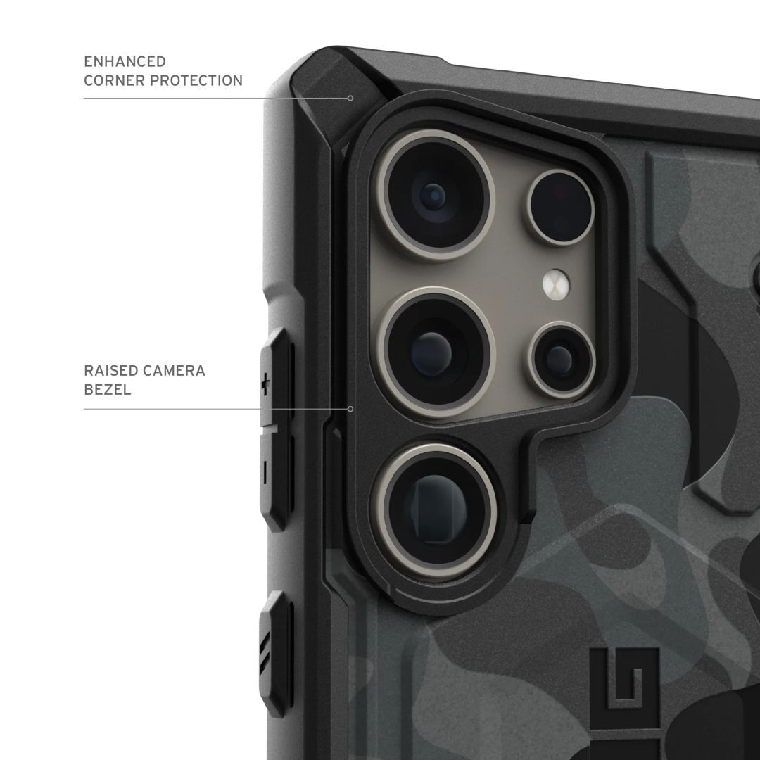 UAG Pathfinder SE with Magnet Samsung Galaxy S24 Ultra Midnight Camo