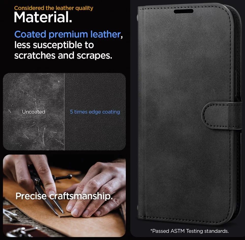 Spigen Wallet S Pro iPhone 15 Pro Black