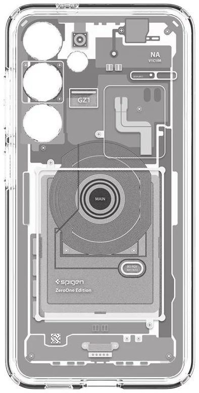 Spigen Ultra Hybrid Samsung Galaxy S24 Zero One White